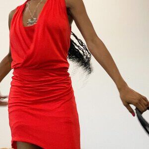 By Sans Souei Red Goddess Dress